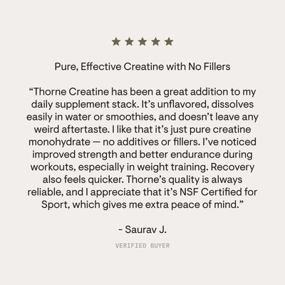 THORNE Creatine - 90 Servings